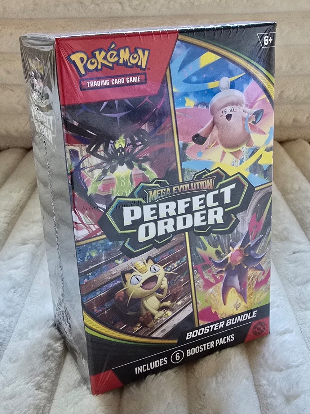 Pokemon Perfect Order Booster Bundle - Red, Yellow, Blue, Black